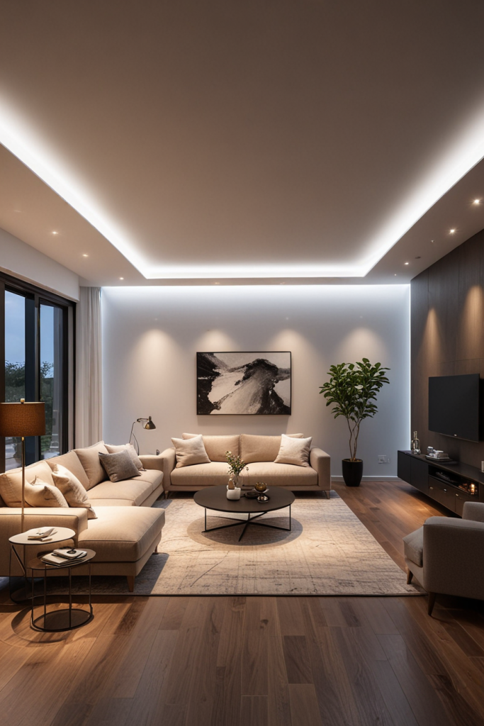 68 Radiant Ideas To Transform Your Living Room Lighting