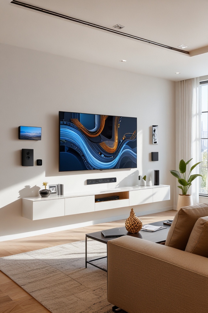 Dynamic Displays: 62 Modern Media Walls Merging Art, Tech, And Design