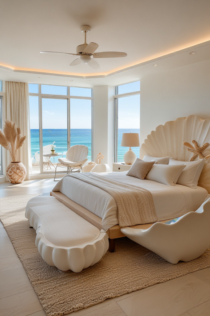 Marine Modernity: 64 Designer Coastal Bedrooms That Evoke Ocean Dreams