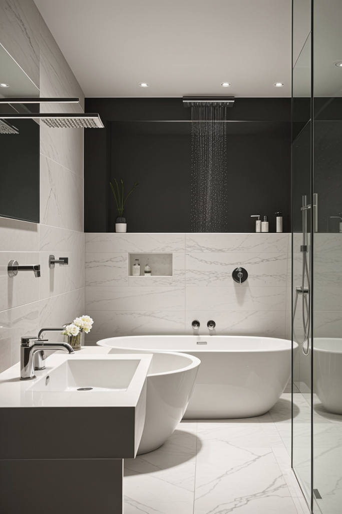 65 Unconventional Bathroom Inspirations: A Journey Into Modern Interior Artistry