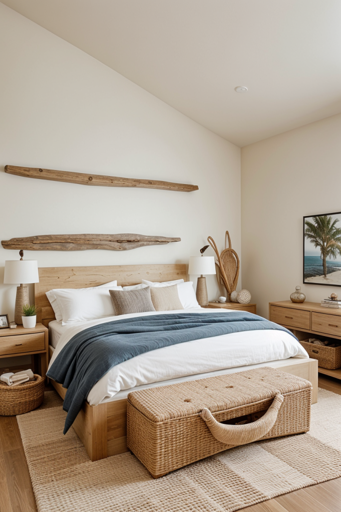 Marine Modernity: 64 Designer Coastal Bedrooms That Evoke Ocean Dreams