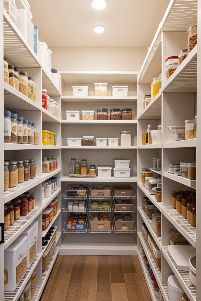 Elevate Storage Solutions: 64 Unique Pantry Inspirations That Delight