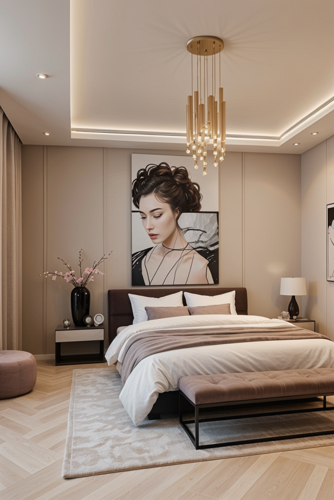 Elegant Innovation: 65 Unforgettable Modern Feminine Bedroom Ideas