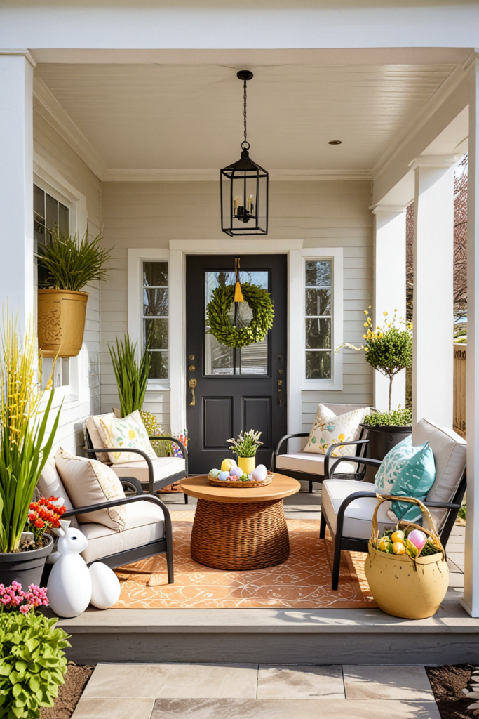 Unique And Sophisticated: 69 Must-Try Easter Porch Designs For 2025