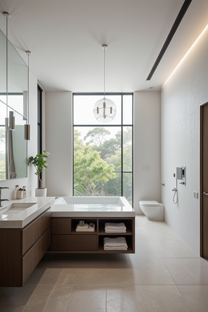 65 Unconventional Bathroom Inspirations: A Journey Into Modern Interior Artistry