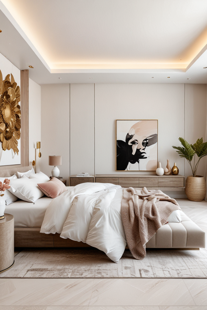 Elegant Innovation: 65 Unforgettable Modern Feminine Bedroom Ideas