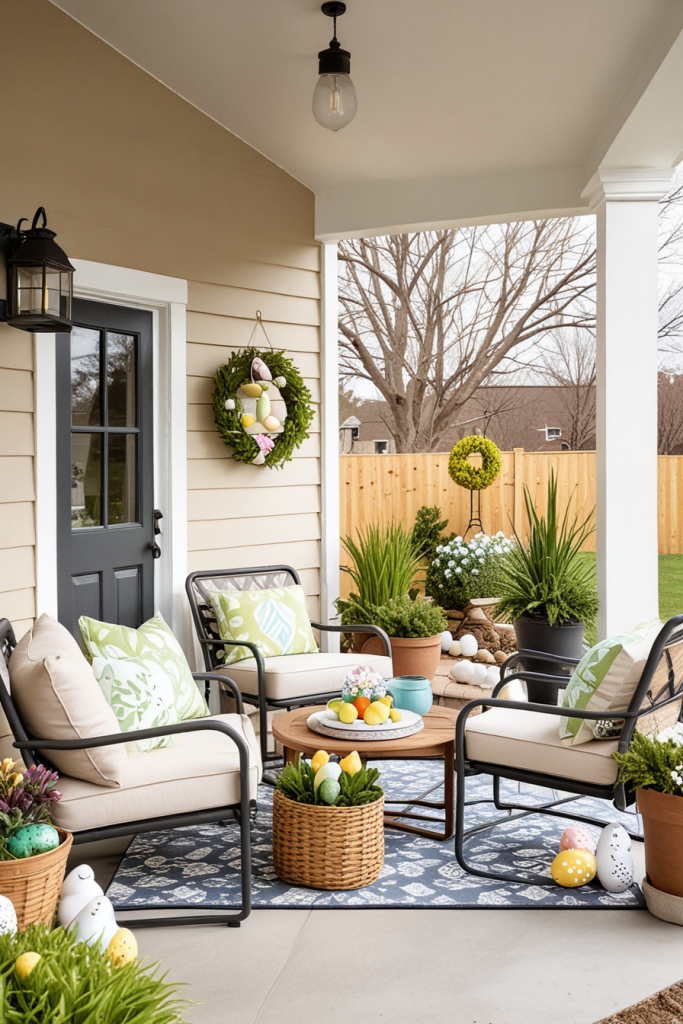 Unique And Sophisticated: 69 Must-Try Easter Porch Designs For 2025