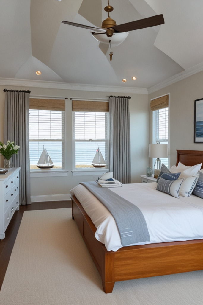 Marine Modernity: 64 Designer Coastal Bedrooms That Evoke Ocean Dreams