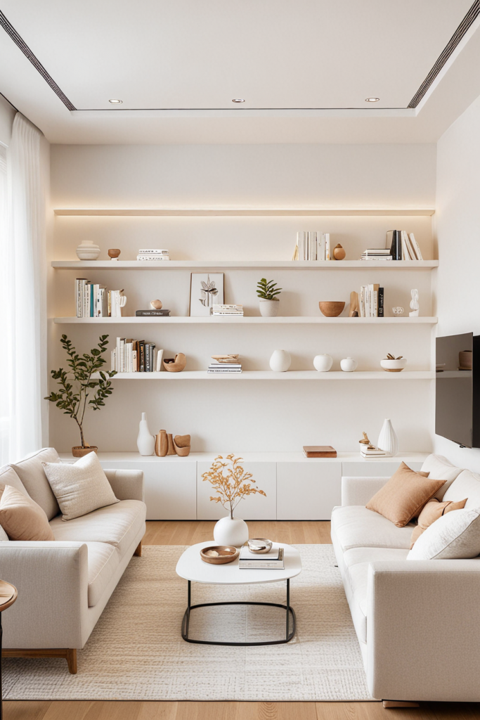 65 White Small Living Room Ideas: Modern, Elegant, and Space-Saving Designs