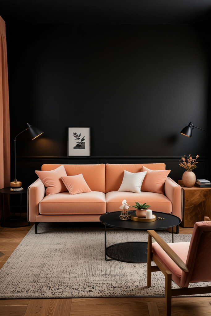 66 Striking Black Small Living Room Ideas for a Sophisticated, Designer Look