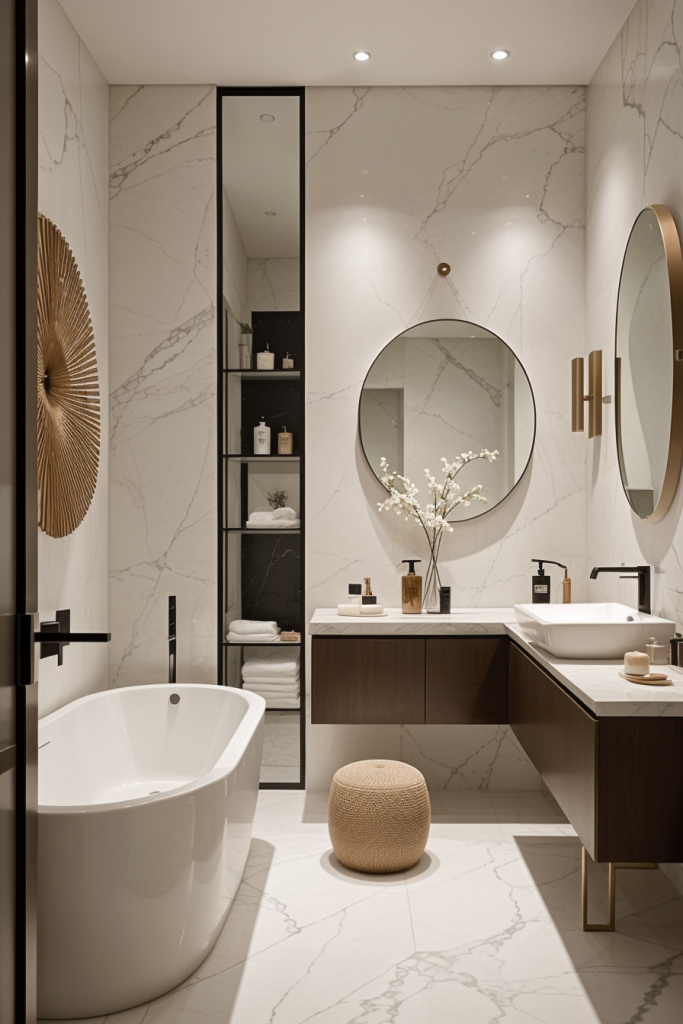 65 Unconventional Bathroom Inspirations: A Journey Into Modern Interior Artistry