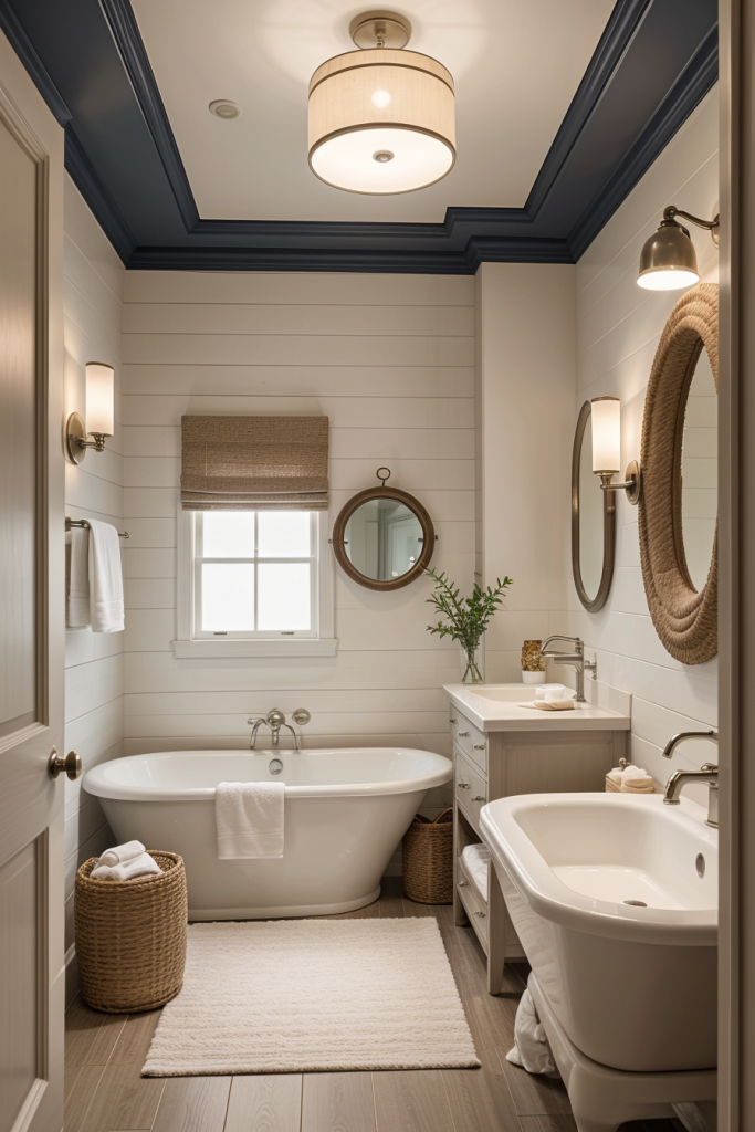 Sail Into Luxury: 67 Modern Coastal Bathrooms 2025 With Unusual Nautical Decor