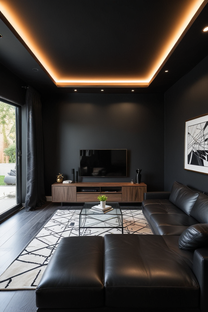 66 Striking Black Small Living Room Ideas for a Sophisticated, Designer Look