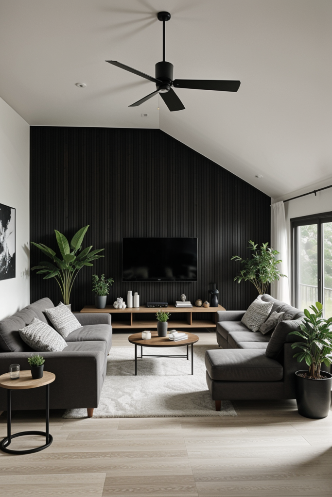 Bold Contrasts And Elegant Lines: 63 Inspiring Black And White Living Room Ideas