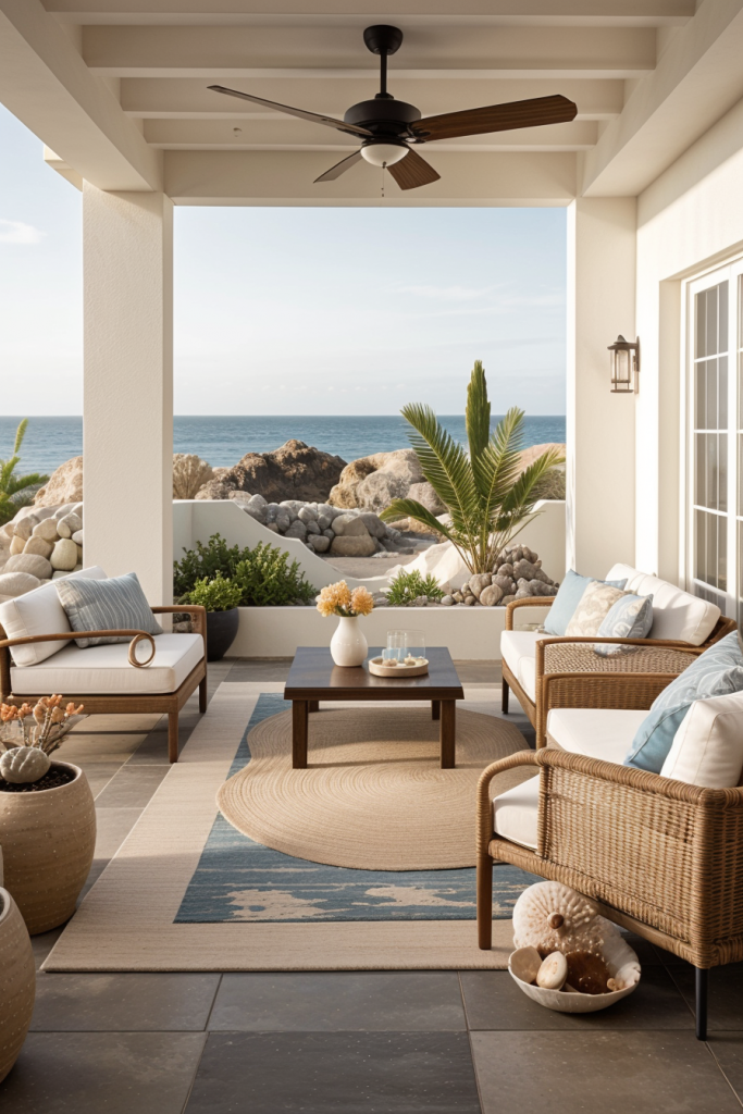 Seaside Sophistication: 69 Cutting-Edge Coastal Patios To Inspire 2025