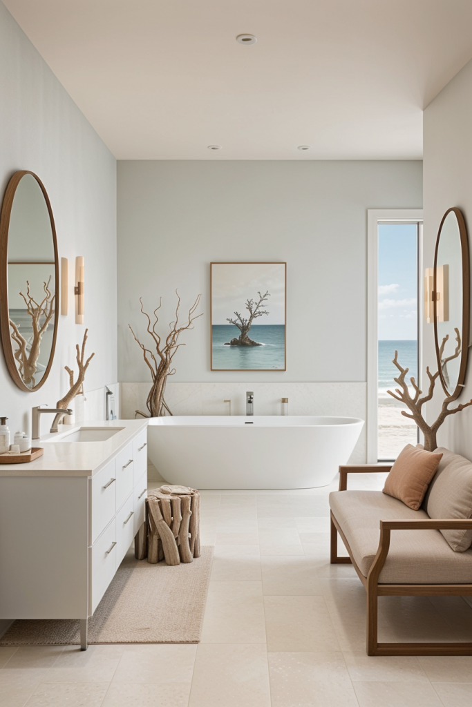 Sail Into Luxury: 67 Modern Coastal Bathrooms 2025 With Unusual Nautical Decor