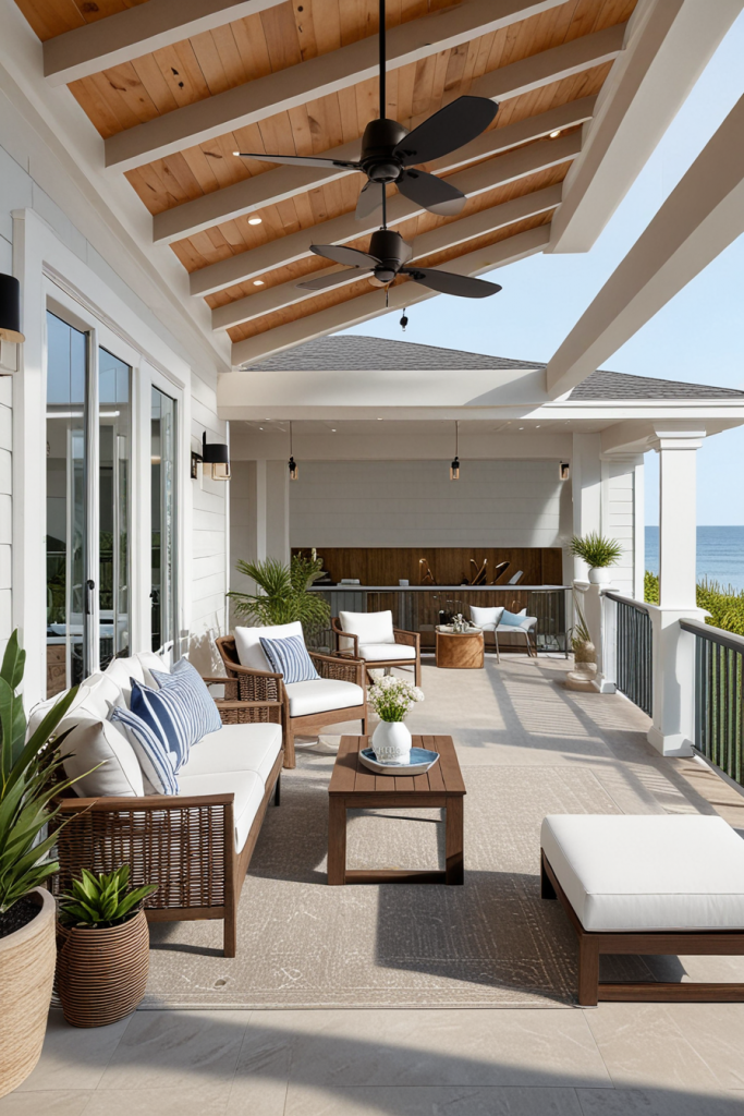 Reimagining The Shoreline: 66 Porches That Capture Coastal Elegance In 2025