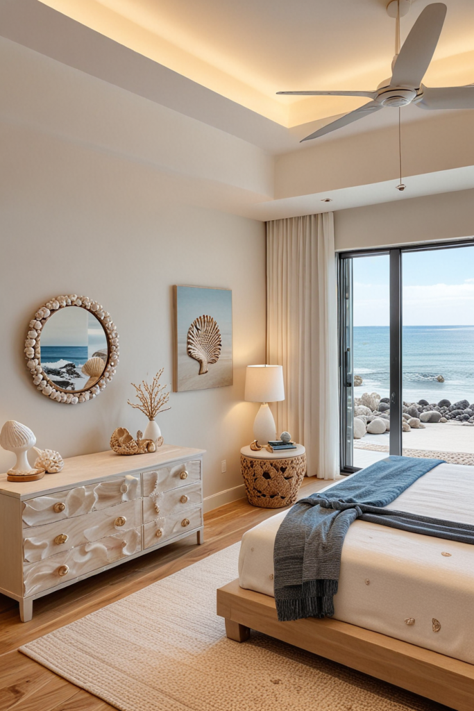 Marine Modernity: 64 Designer Coastal Bedrooms That Evoke Ocean Dreams