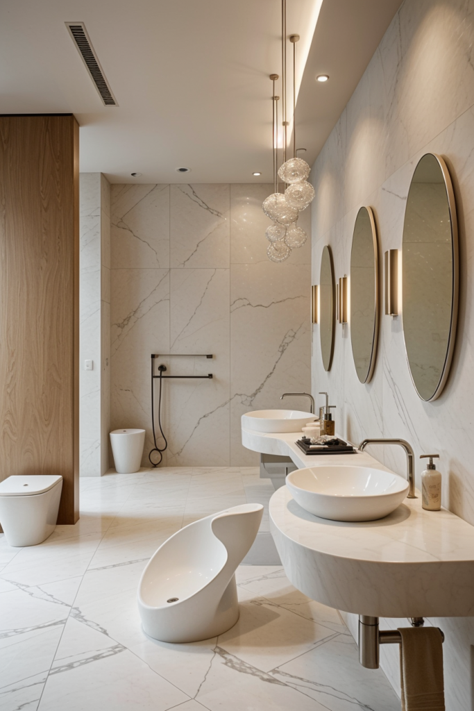 65 Unconventional Bathroom Inspirations: A Journey Into Modern Interior Artistry