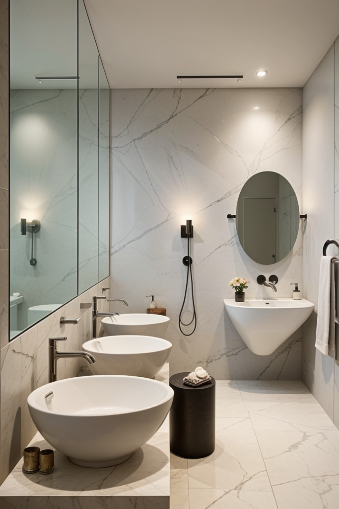 65 Unconventional Bathroom Inspirations: A Journey Into Modern Interior Artistry