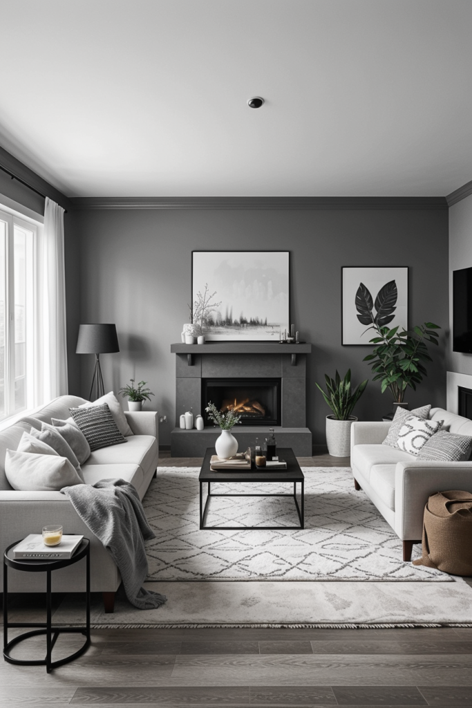 Bold Contrasts And Elegant Lines: 63 Inspiring Black And White Living Room Ideas