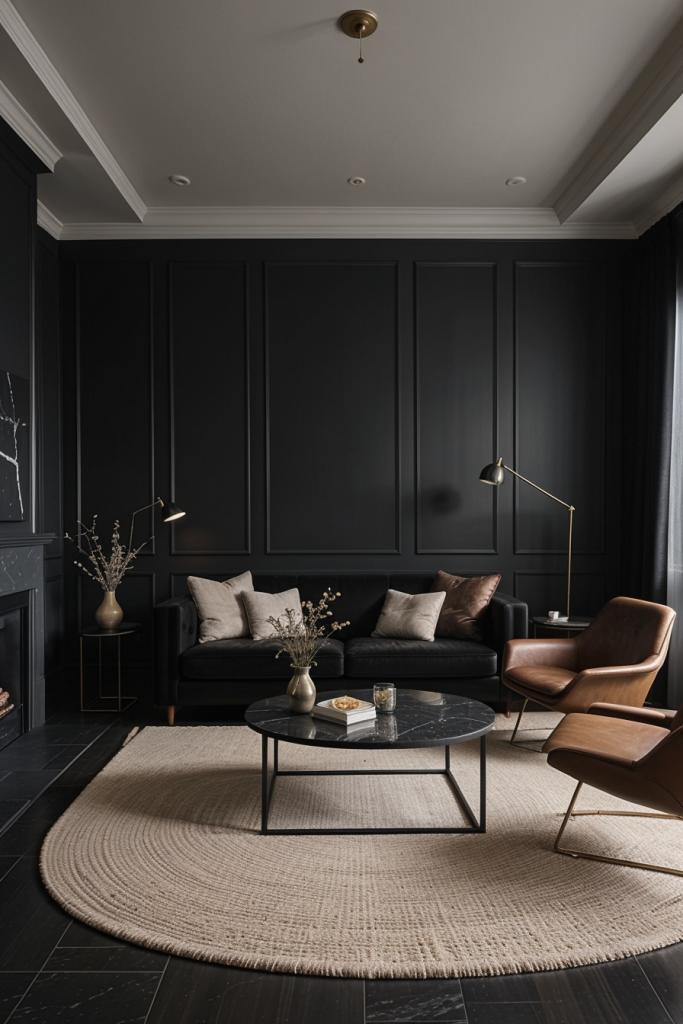 66 Striking Black Small Living Room Ideas for a Sophisticated, Designer Look