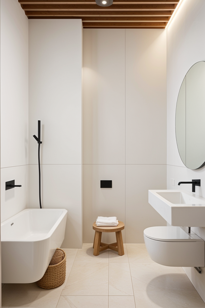 Calm Meets Function: 65 Japandi Bathroom Designs To Refresh Your Space