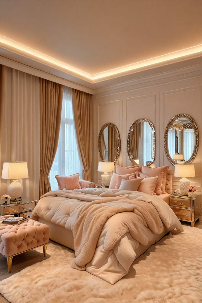 Elegant Innovation: 65 Unforgettable Modern Feminine Bedroom Ideas