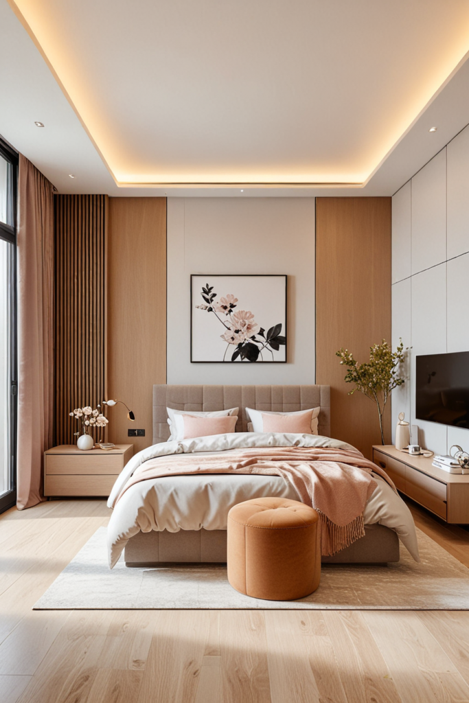 Elegant Innovation: 65 Unforgettable Modern Feminine Bedroom Ideas