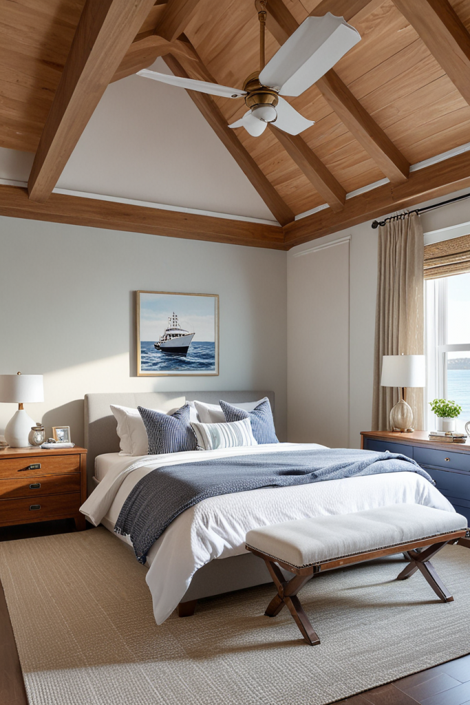 Marine Modernity: 64 Designer Coastal Bedrooms That Evoke Ocean Dreams