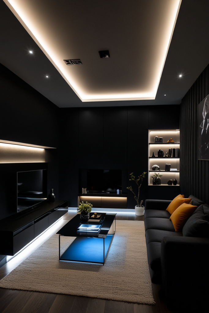 66 Striking Black Small Living Room Ideas for a Sophisticated, Designer Look