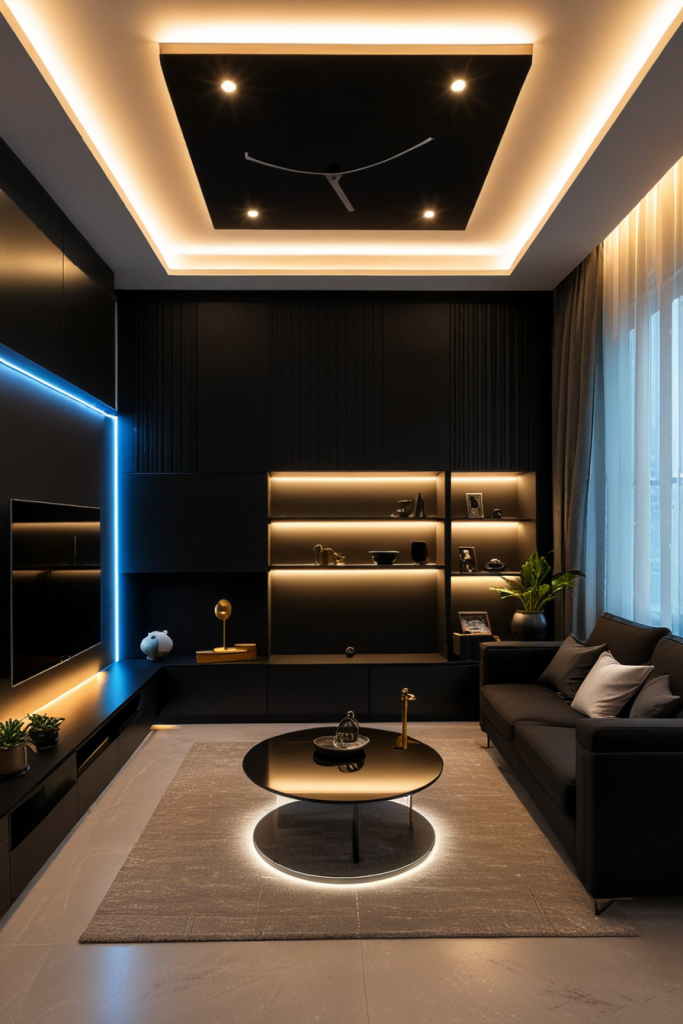 66 Striking Black Small Living Room Ideas for a Sophisticated, Designer Look