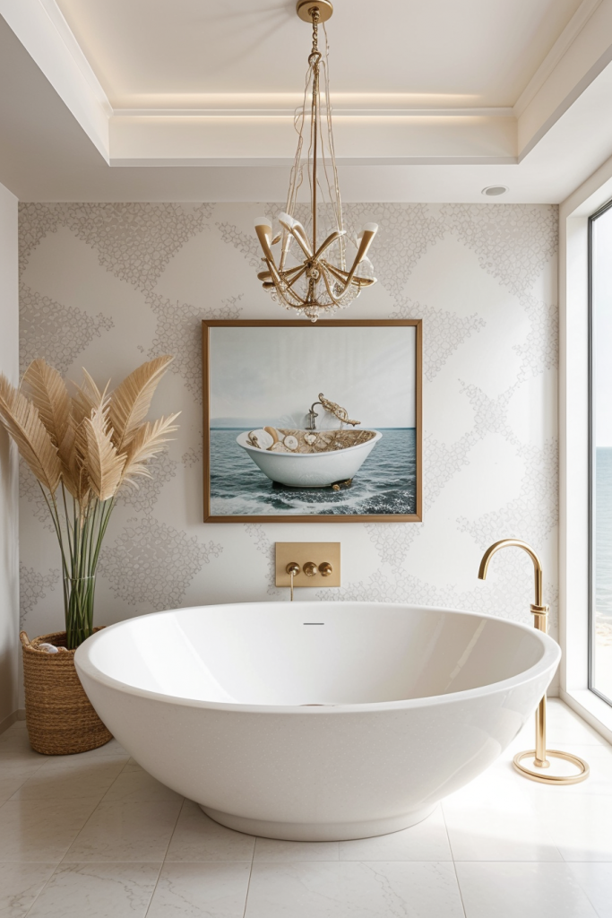 Sail Into Luxury: 67 Modern Coastal Bathrooms 2025 With Unusual Nautical Decor