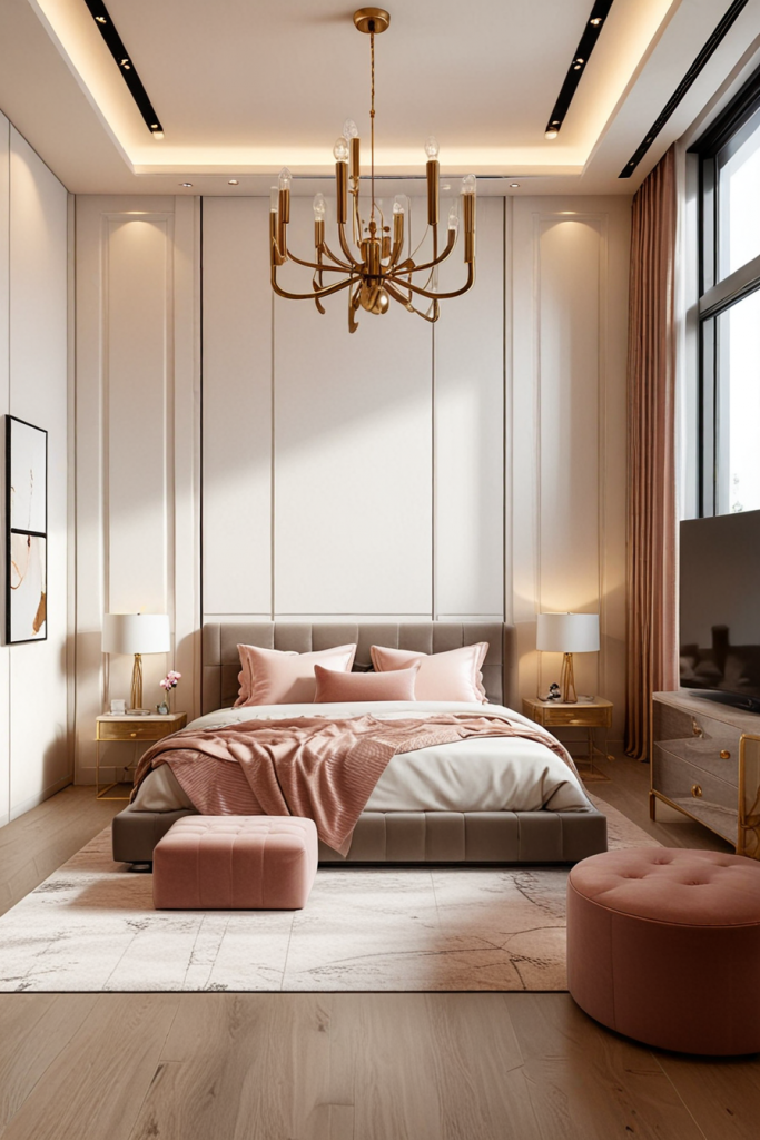 Elegant Innovation: 65 Unforgettable Modern Feminine Bedroom Ideas