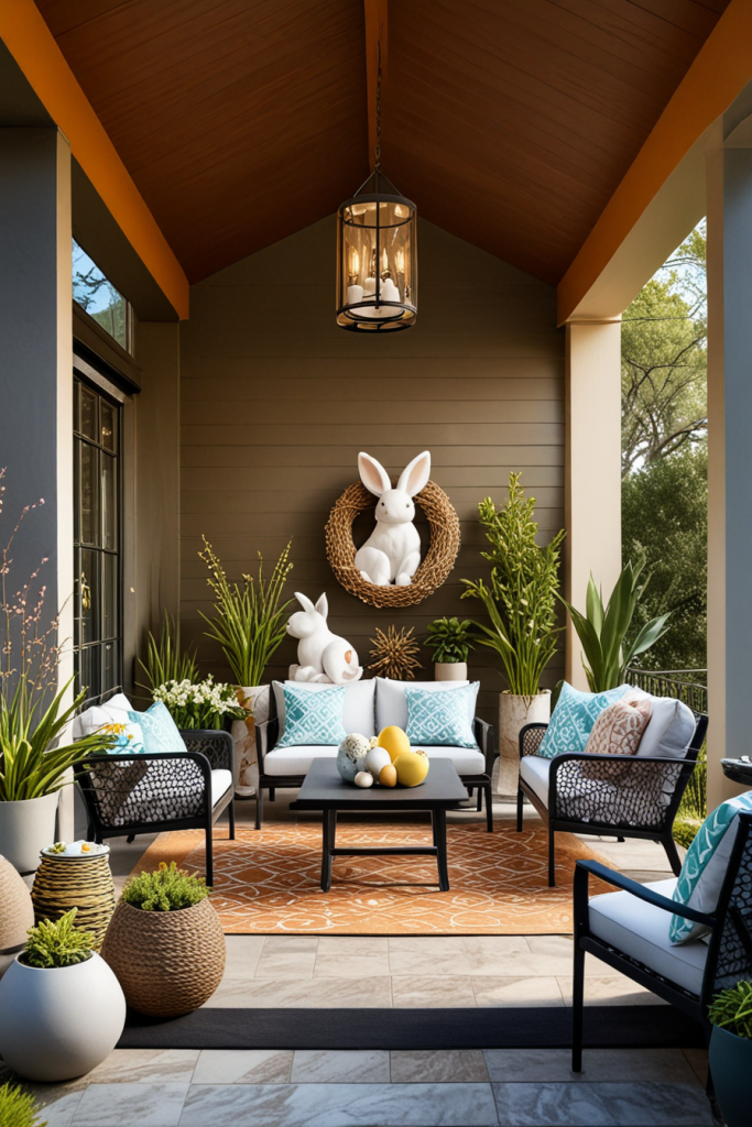 Unique And Sophisticated: 69 Must-Try Easter Porch Designs For 2025