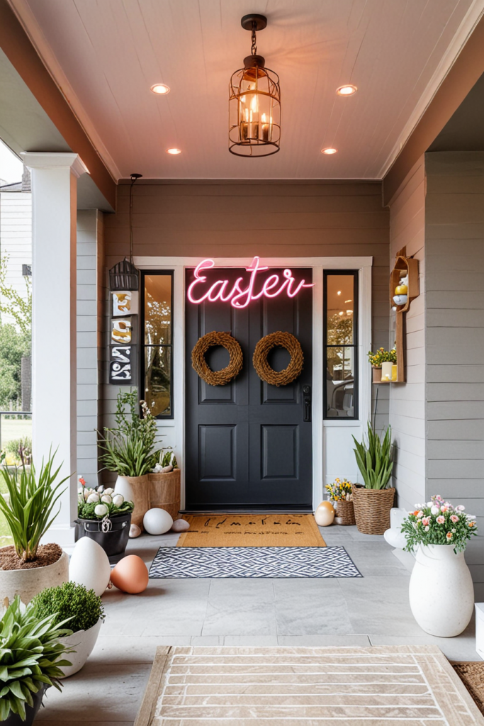 Unique And Sophisticated: 69 Must-Try Easter Porch Designs For 2025