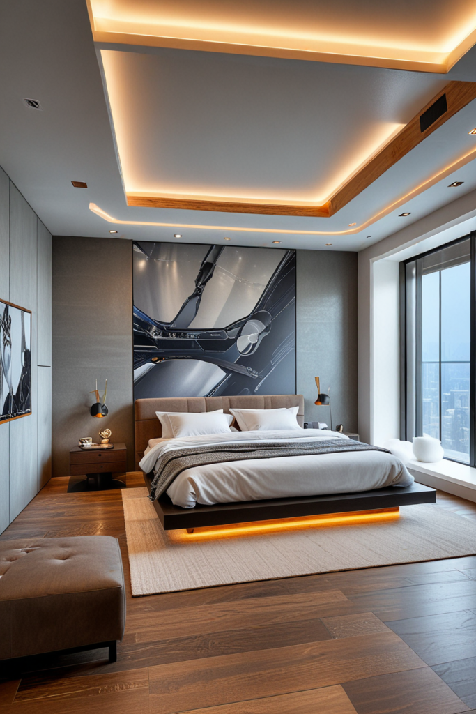 65 Modern Masculine Bedroom Masterpieces: Redefining Sophistication And Style