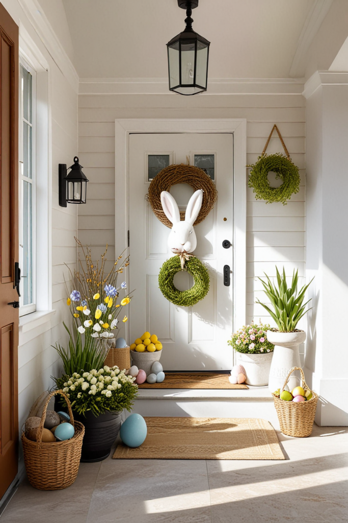 Unique And Sophisticated: 69 Must-Try Easter Porch Designs For 2025