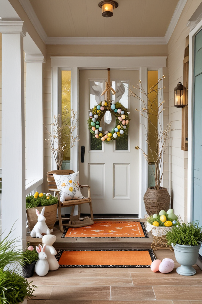 Unique And Sophisticated: 69 Must-Try Easter Porch Designs For 2025