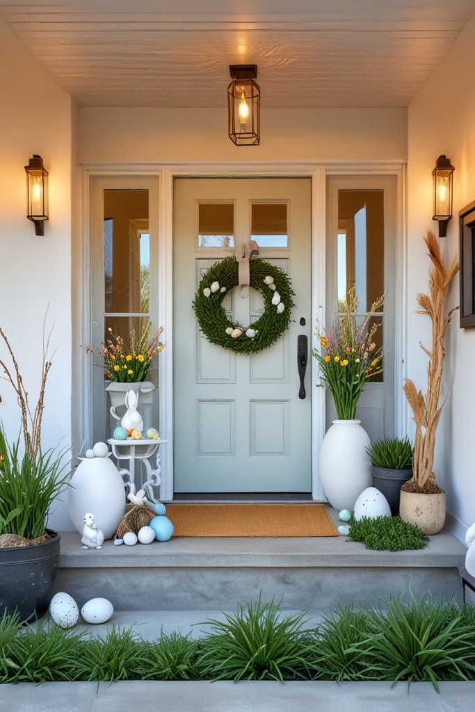 Unique And Sophisticated: 69 Must-Try Easter Porch Designs For 2025