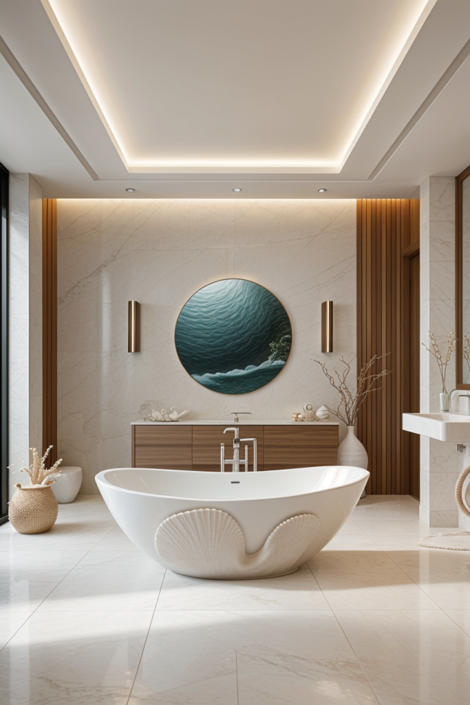 Sail Into Luxury: 67 Modern Coastal Bathrooms 2025 With Unusual Nautical Decor