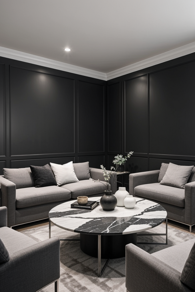 66 Striking Black Small Living Room Ideas for a Sophisticated, Designer Look