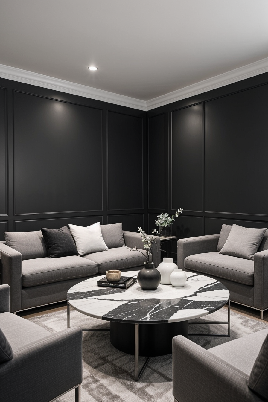 66 Black Small Living Room Ideas Modern, Sophisticated, and Stylish