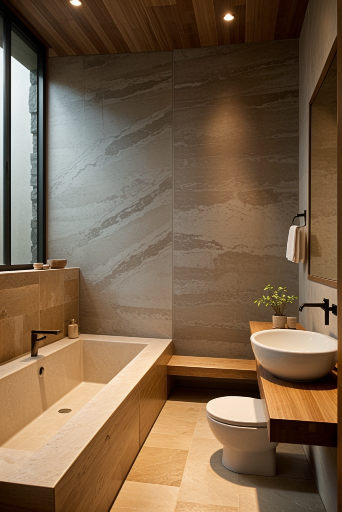 Calm Meets Function: 65 Japandi Bathroom Designs To Refresh Your Space