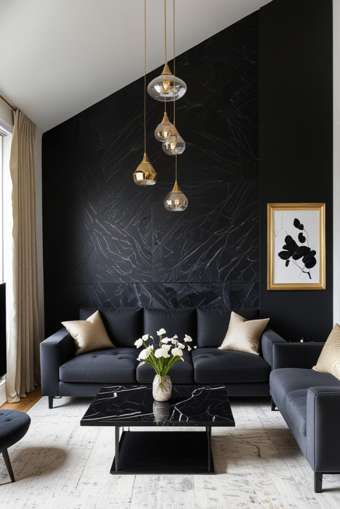 66 Striking Black Small Living Room Ideas for a Sophisticated, Designer Look