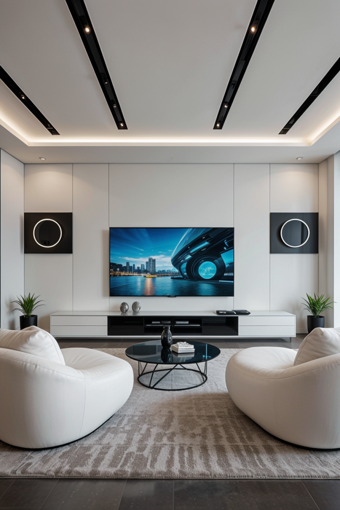 Dynamic Displays: 62 Modern Media Walls Merging Art, Tech, And Design