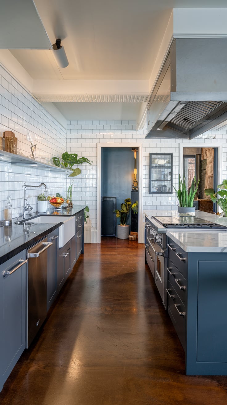 66 Kitchen Without Upper Cabinets Ideas: Modern Design, Ingenious ...
