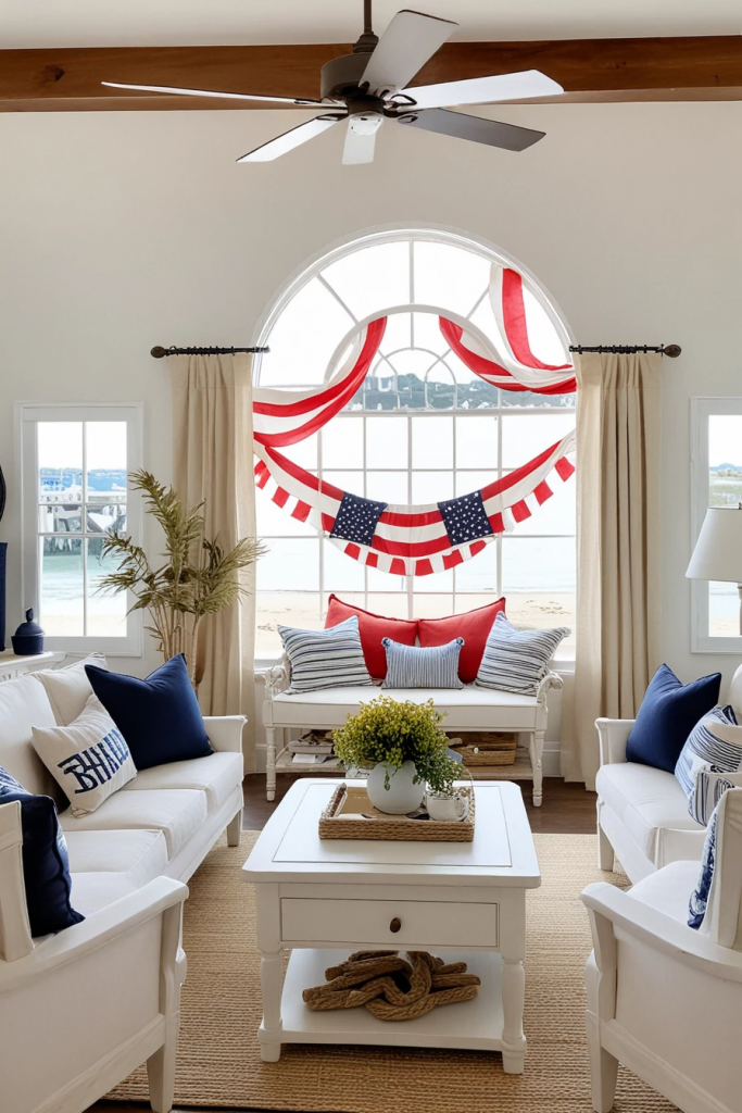 Window To Freedom: 62 Patriotic Displays To Light Up Your 4th Of July