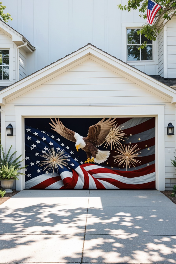 Fireworks For The Front Yard: 60 Jaw-Dropping 4th Of July Home Exterior Ideas