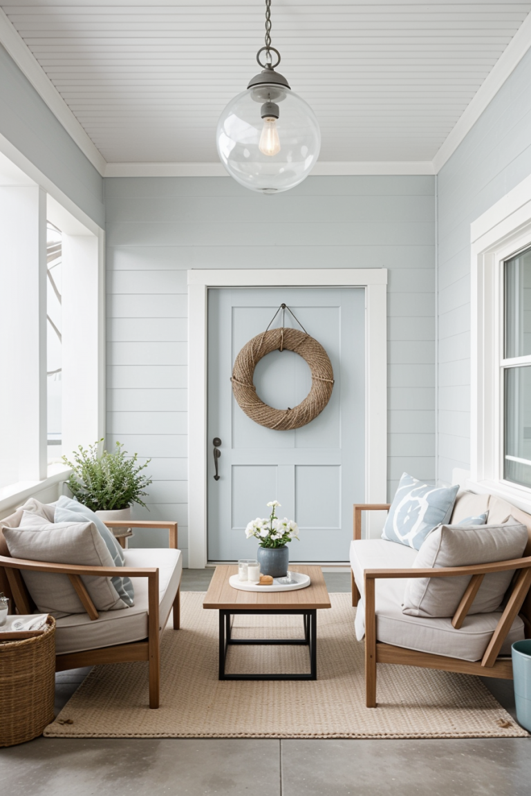 66 Coastal Porch Decorations For A Stylish Nautical Outdoor Space